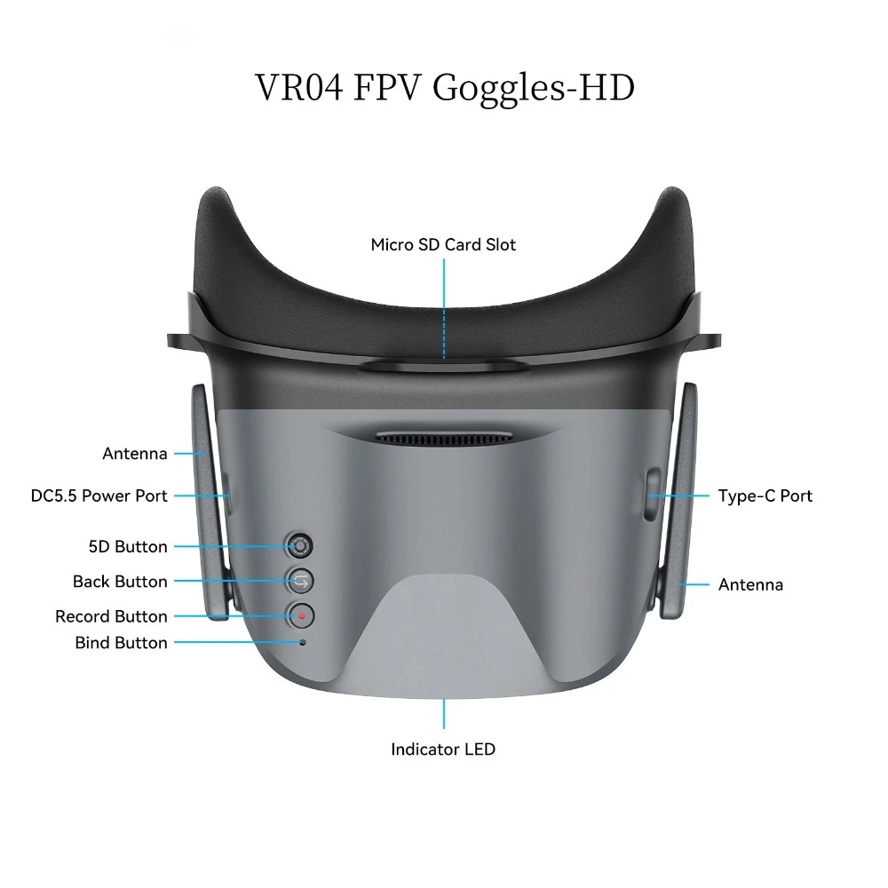 نظارات FPV جديدة من BETAFPV طر - مراجعة Skyzone Cobra X V2 Fpv Goggles وسعره
