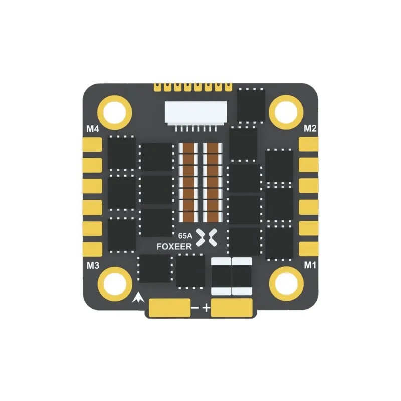 وحدة تحكم في السرعة Foxeer Rea - مراجعة Foxeer Reaper F4 128K 65A Esc وسعره