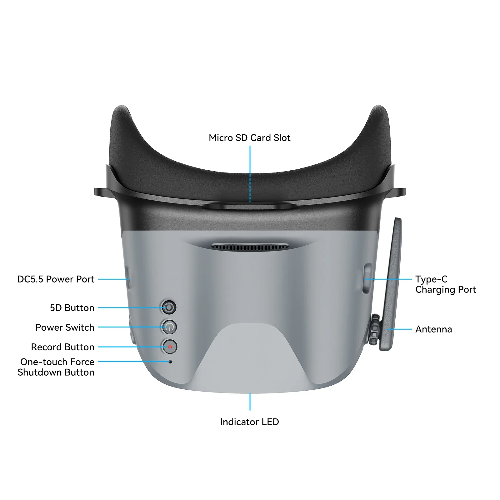 نظارات طائرات بدون طيار BETAFP - مراجعة Skyzone Cobra X V2 Fpv Goggles وسعره
